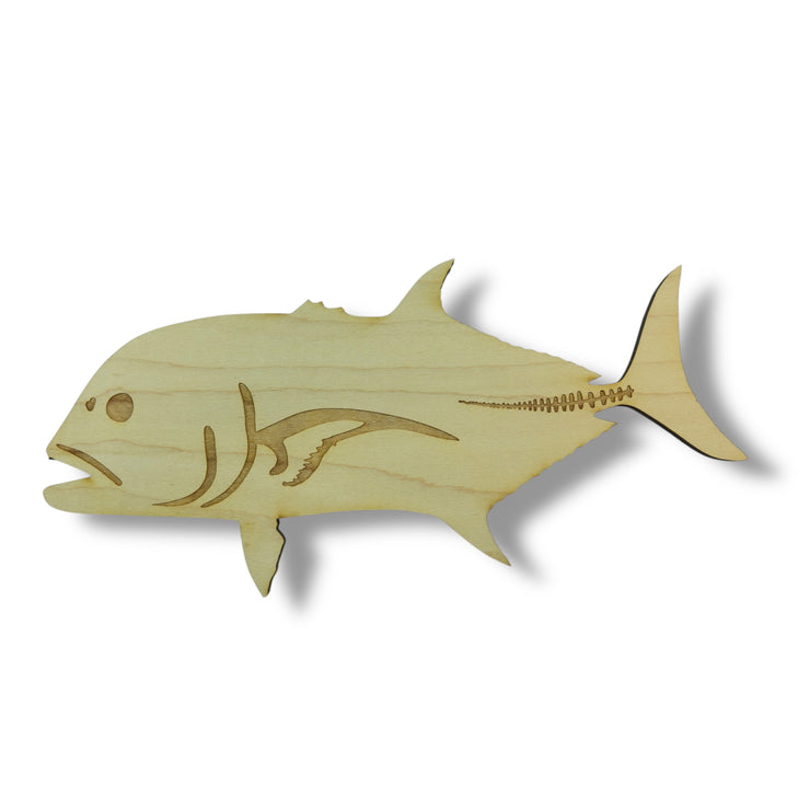 Sign - CUSTOM - Giant Trevally Fish