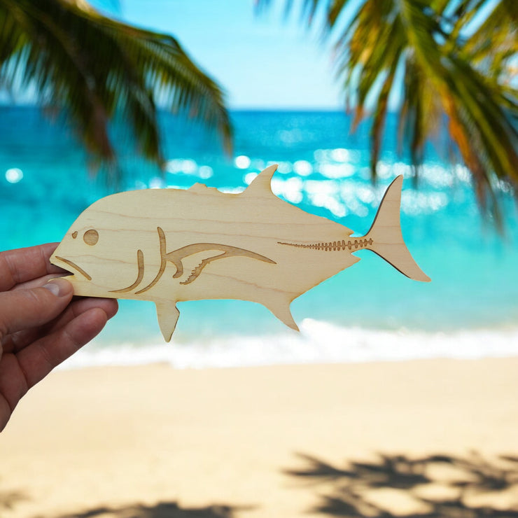 Sign - CUSTOM - Giant Trevally Fish
