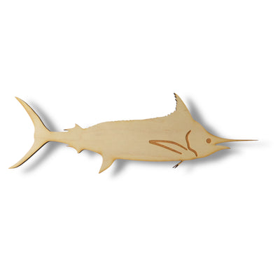 Sign - CUSTOM - Blue Marlin Fish