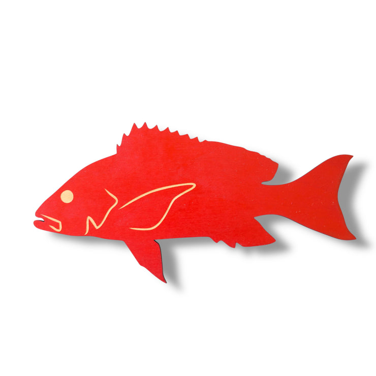 Sign - CUSTOM - Red Snapper