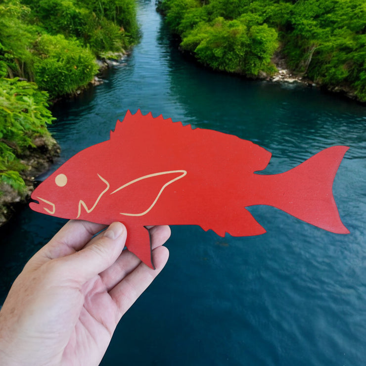 Sign - CUSTOM - Red Snapper