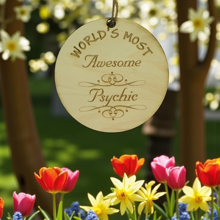 Worlds most Awesome Psychic - Ornament