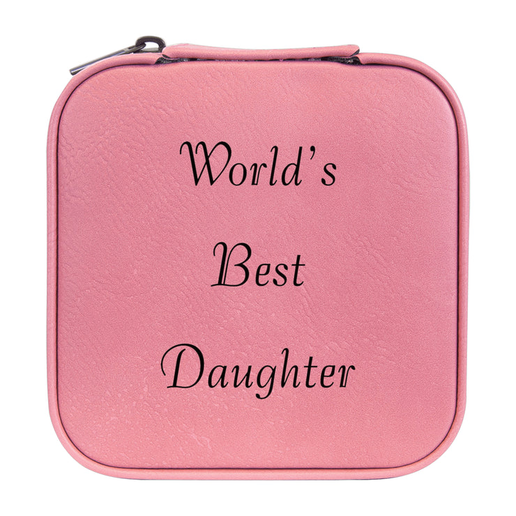 Jewelry Box 4x4 - CUSTOM - World's Best Daughter