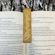 Bookmark - PERSONALIZED Polynesian Tribal - Birch