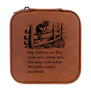 Jewelry Box 4x4 - CUSTOM - Big sisters are the ones who show you the way, even when the path seems uncertain