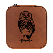 Jewelry Box 4x4 - CUSTOM - Burrowing Owl