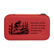Jewelry Box 7x4 - CUSTOM - Big sisters are the ones who show you the way, even when the path seems uncertain (Copy)