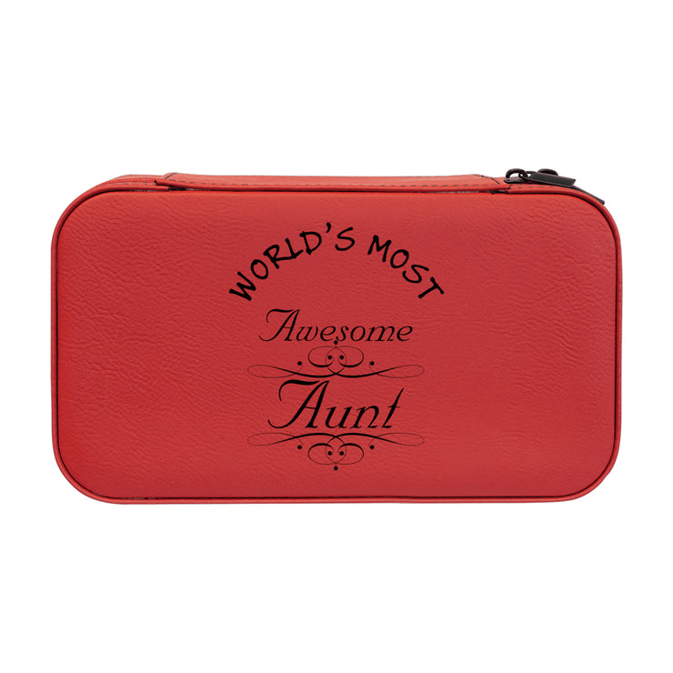 Jewelry Box 7x4 - CUSTOM -  Worlds most awesome Aunt