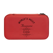 Jewelry Box 7x4 - CUSTOM -  Worlds most awesome Wife