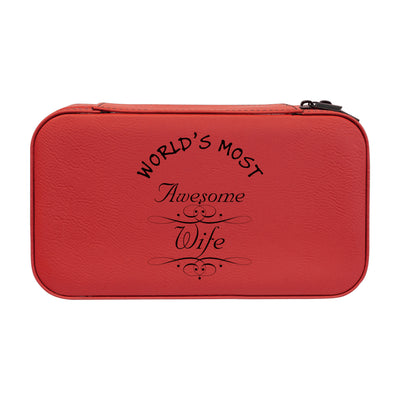 Jewelry Box 7x4 - CUSTOM -  Worlds most awesome Wife