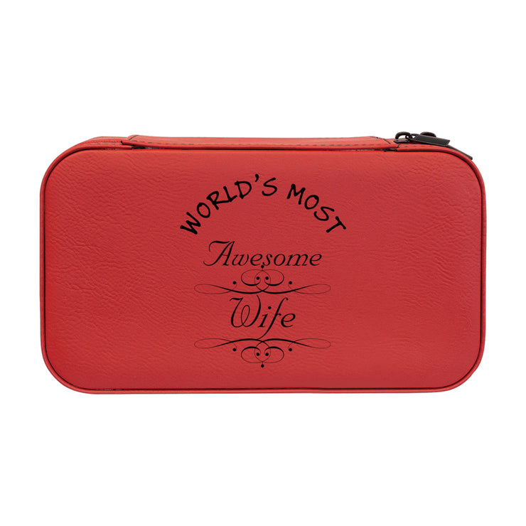 Jewelry Box 7x4 - CUSTOM -  Worlds most awesome Wife