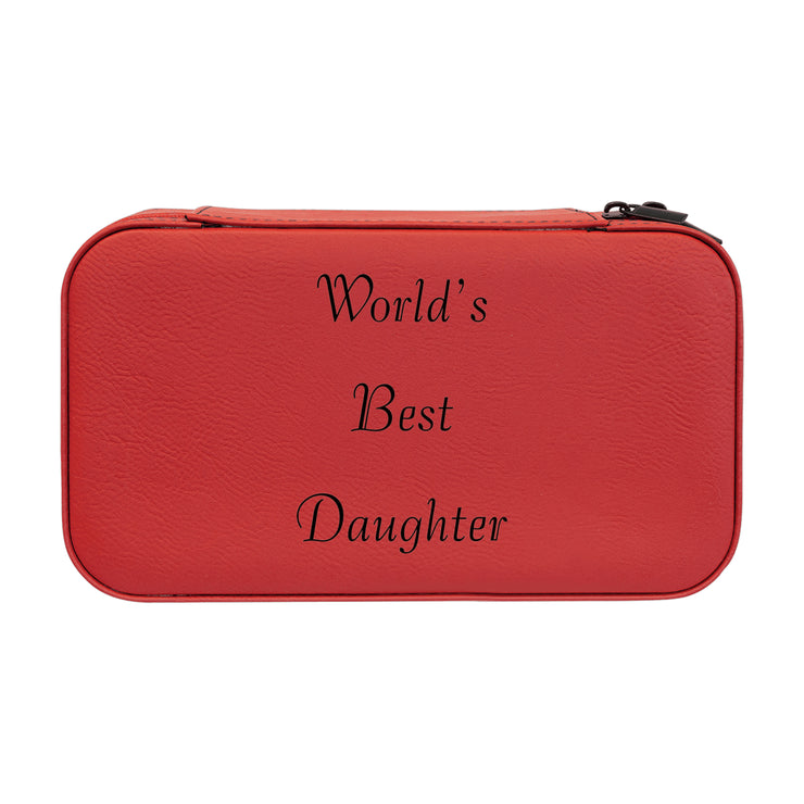 Jewelry Box 7x4 - CUSTOM - Worlds best daughter
