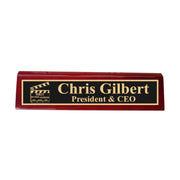 Desk Wedge Name Plate - PERSONALIZED - Worlds most awesome film director - 11 Inches