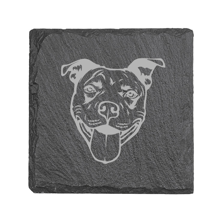 Coaster - Slate - PIt Bull - SET OF 2
