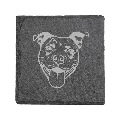 Coaster - Slate - Pit Bull - SET OF 2