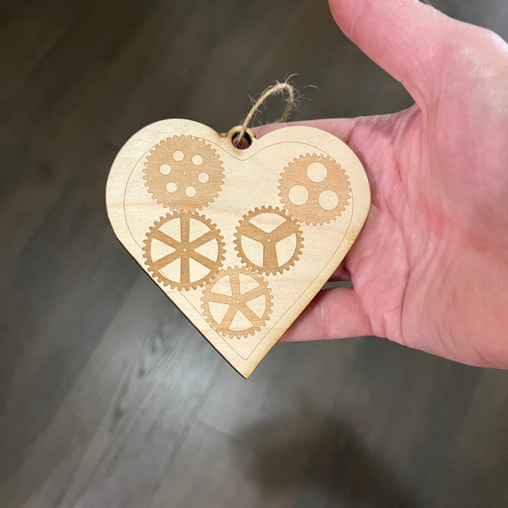 Steampunk Heart - Ornament