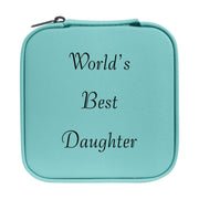 Jewelry Box 4x4 - CUSTOM - World's Best Daughter
