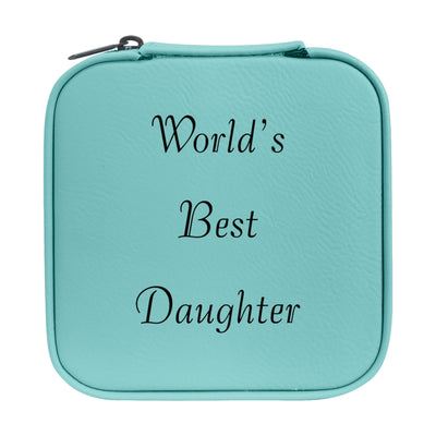 Jewelry Box 4x4 - CUSTOM - World's Best Daughter