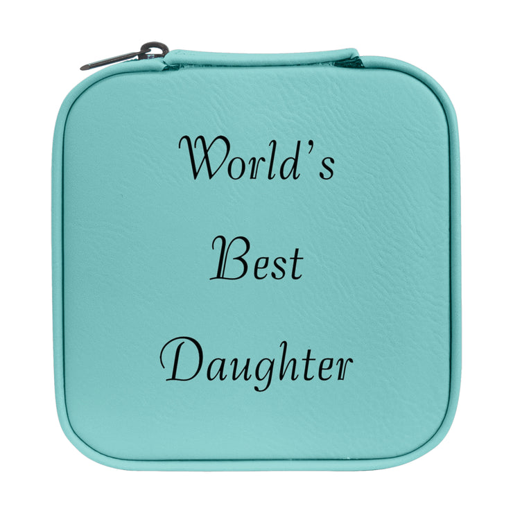 Jewelry Box 4x4 - CUSTOM - World's Best Daughter
