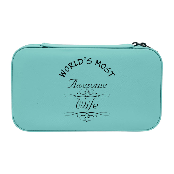 Jewelry Box 7x4 - CUSTOM -  Worlds most awesome Wife