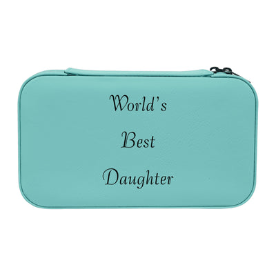 Jewelry Box 7x4 - CUSTOM - Worlds best daughter