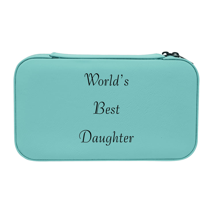 Jewelry Box 7x4 - CUSTOM - Worlds best daughter