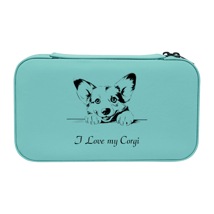 Jewelry Box 7x4 - CUSTOM -  I love my Corgi