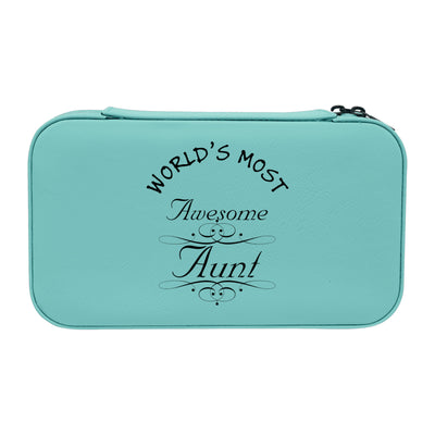 Jewelry Box 7x4 - CUSTOM -  Worlds most awesome Aunt