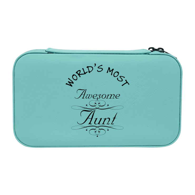 Jewelry Box 7x4 - CUSTOM -  Worlds most awesome Aunt