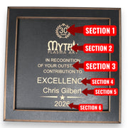 Framed Art - PERSONALIZED - Trophy Award