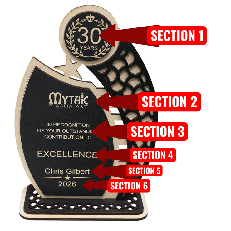 Award - PERSONALIZED - Trophy Award 3