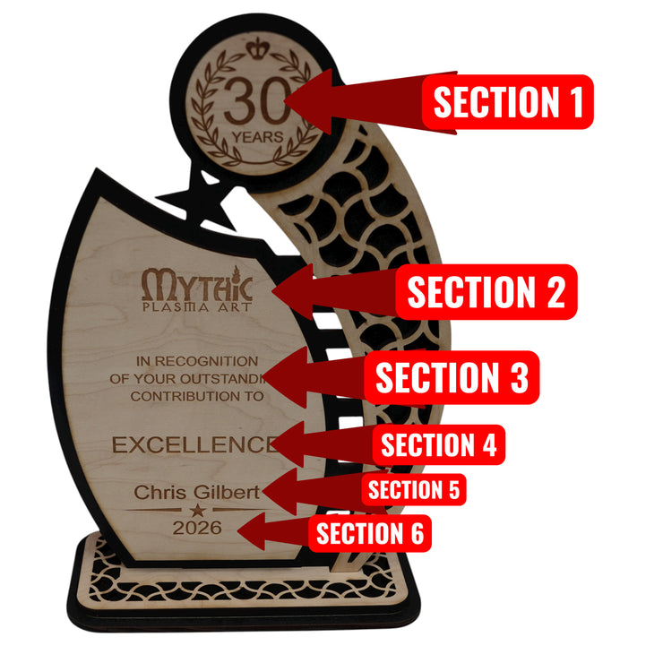 Award - PERSONALIZED - Trophy Award 3