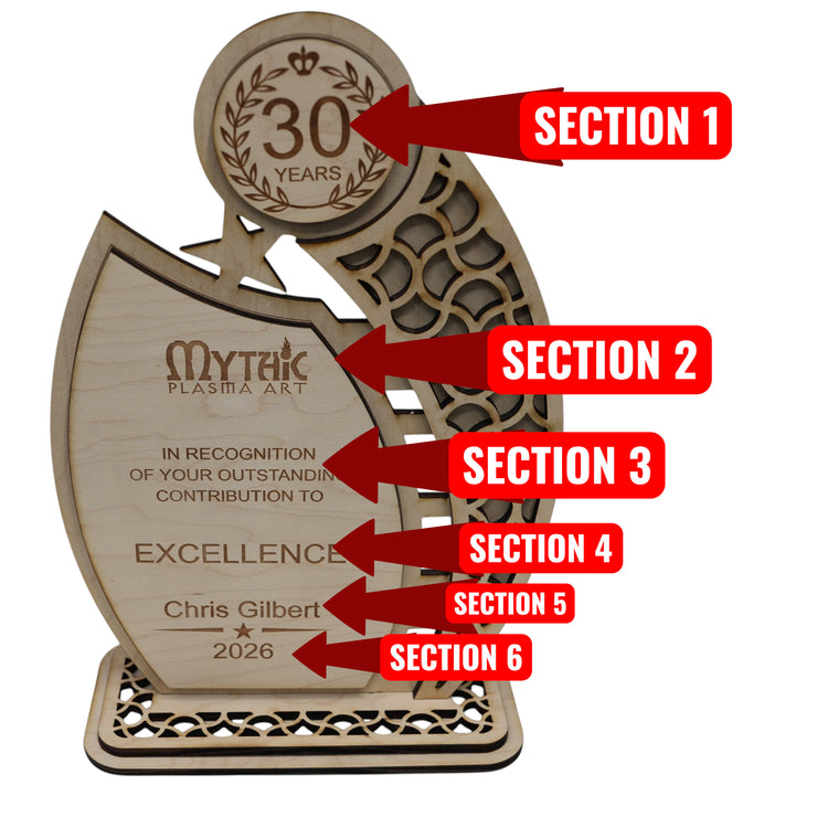Award - PERSONALIZED - Trophy Award 3