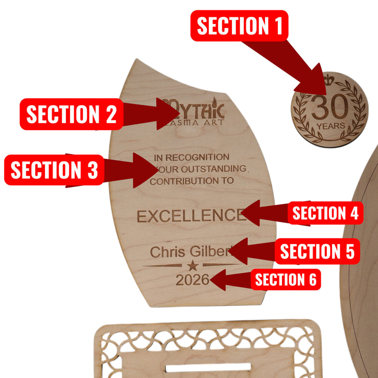 Award - PERSONALIZED - Trophy Award 3