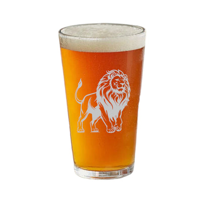 16oz Beer Mug - Lion