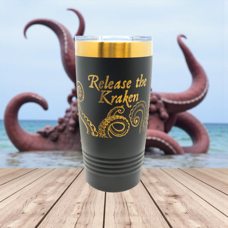 20oz Tumbler - CUSTOM - Release the Kraken
