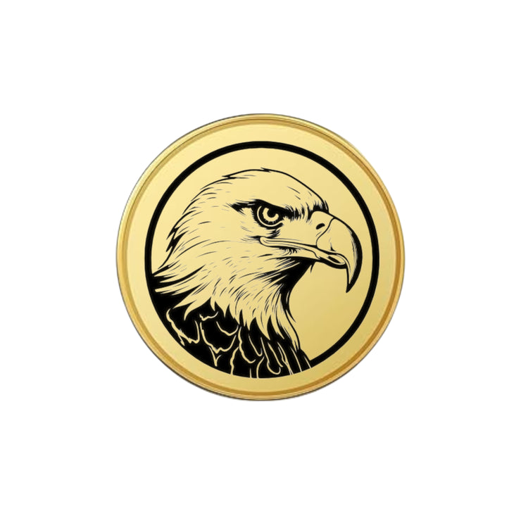 Challenge Coin - PERSONALIZED - CUSTOM - Bald Eagle