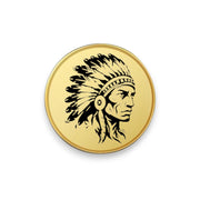 Challenge Coin - PERSONALIZED - CUSTOM - Indian Chief