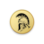 Challenge Coin - PERSONALIZED - CUSTOM - Warrior Helmet