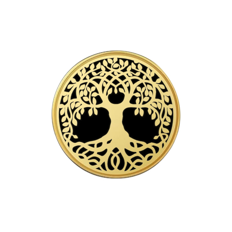 Challenge Coin - PERSONALIZED - CUSTOM - Celtic Tree of Life