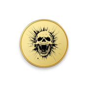 Challenge Coin - PERSONALIZED - CUSTOM - Screaming Skull