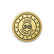 Challenge Coin - PERSONALIZED - CUSTOM - Level Complete Anniversary Birthday