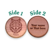 Challenge Coin - PERSONALIZED - CUSTOM - Fenrir