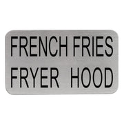 Hood Restaurant Name Plates for the kitchen