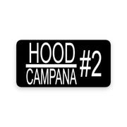 Hood Name Plates - Restaurant Hood Plates for the kitchen