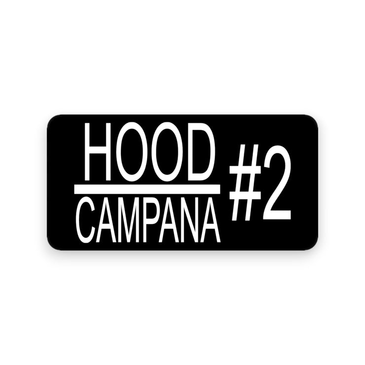 Hood Name Plates - Restaurant Hood Plates for the kitchen