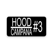 Hood Name Plates - Restaurant Hood Plates for the kitchen
