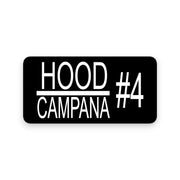 Hood Name Plates - Restaurant Hood Plates for the kitchen