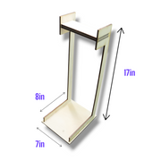 Shipping Label Stand and Feeder - Unassembled