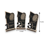 Trophy Award - CUSTOM - Darts - 1st 2nd 3rd Place - 9x5 Inches